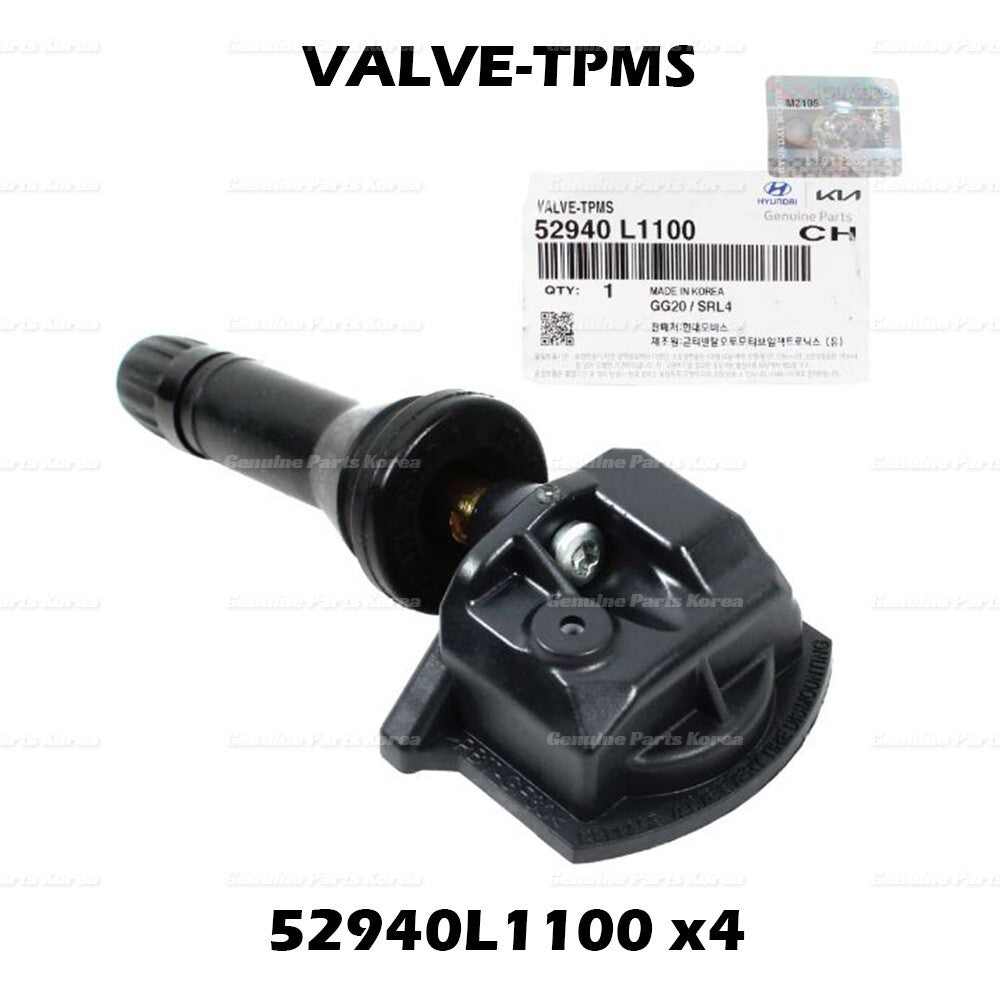 Genuine Tire Pressure Sensor TPMS 52940L1100 4P 1Set  for Hyundai & Kia 20-22