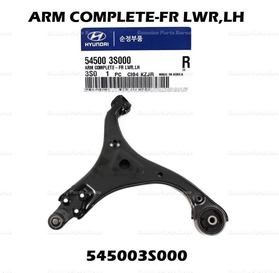 OEM Control Arm FRONT LEFT W/O Sport Suspension 545003S000 for Hyundai Sonata