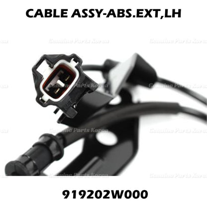Genuine ABS Speed Sensor REAR LH 919202W000 for Hyundai SantaFe Kia Sorento