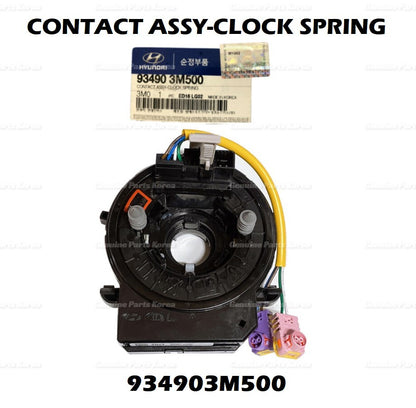 Genuine Clock Spring 934903M500 for Hyundai Genesis 2014