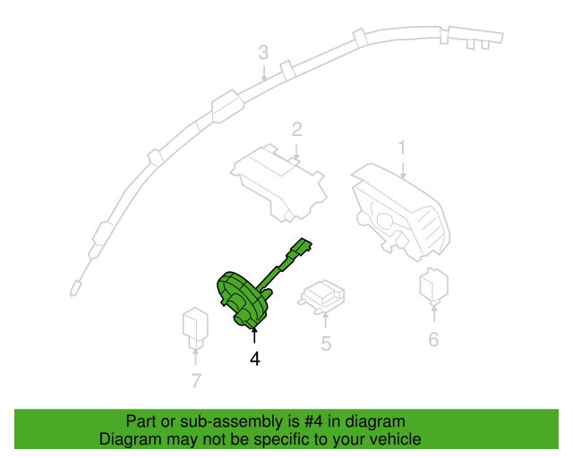 Genuine Clock Spring 934903M500 for Hyundai Genesis 2014