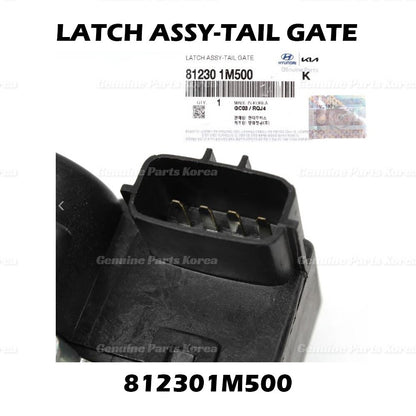 Genuine Trunk Tailgate Lock Latch Actuator 812301M500 for Kia Forte 2011-2013