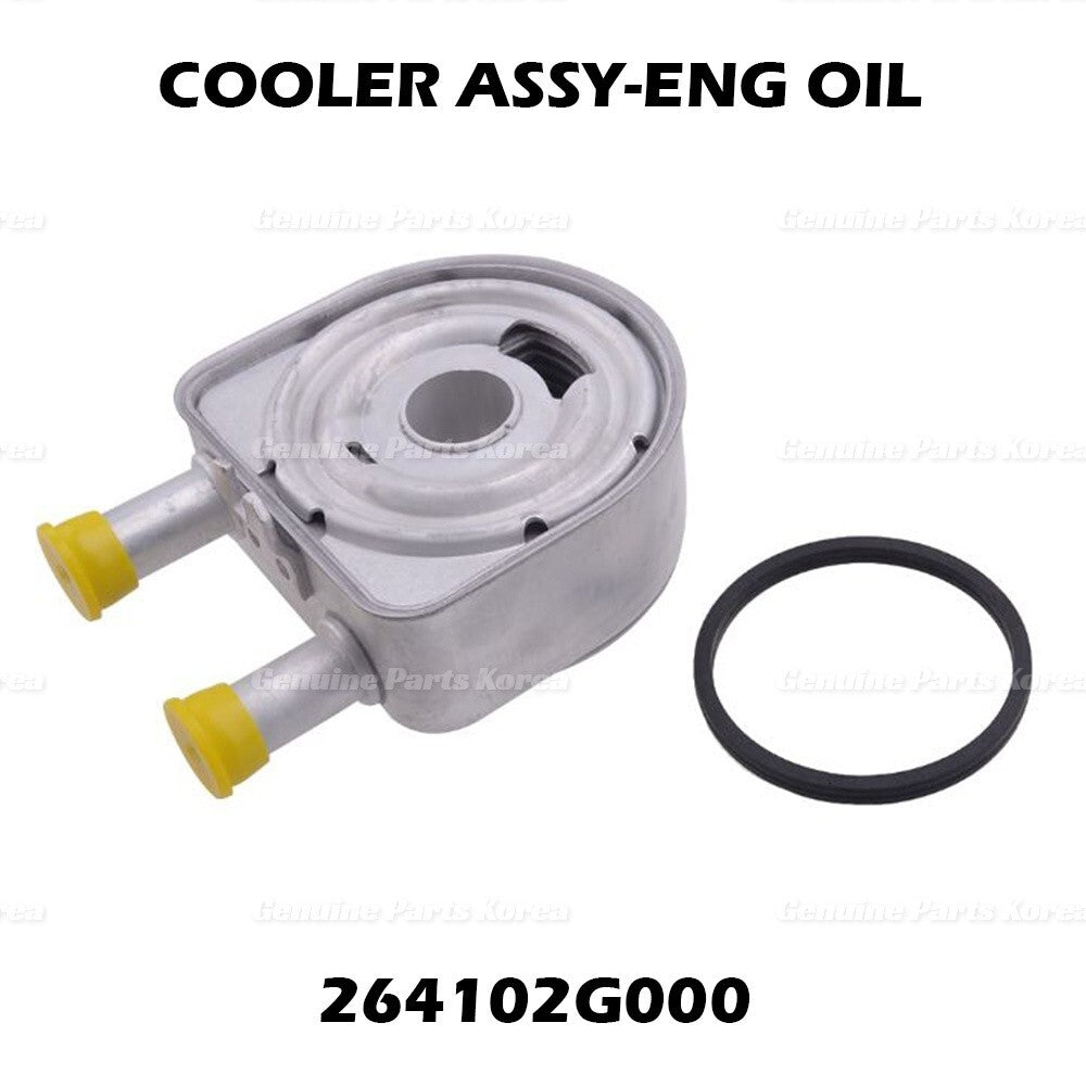 OEM Engine Oil Cooler 264102G000 for Hyundai Sonata Tucson Kia Sportage Optima