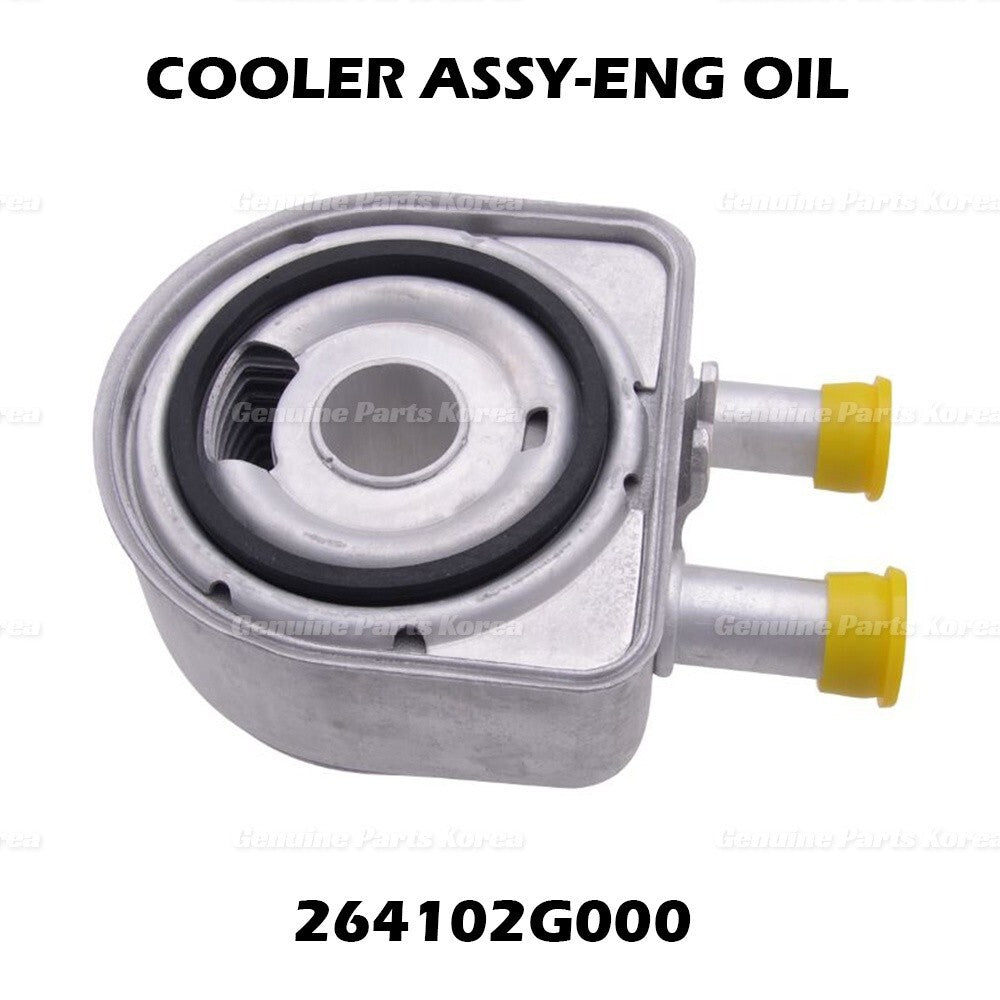 OEM Engine Oil Cooler 264102G000 for Hyundai Sonata Tucson Kia Sportage Optima