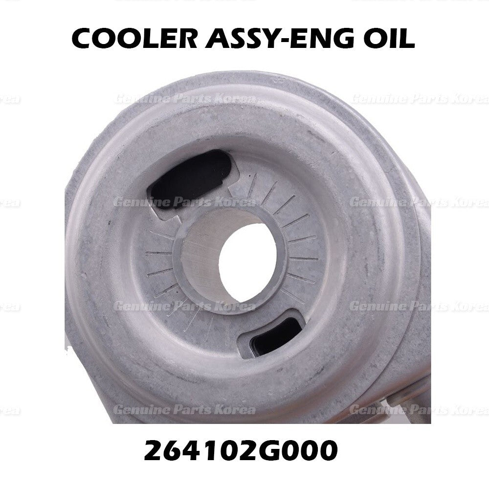 OEM Engine Oil Cooler 264102G000 for Hyundai Sonata Tucson Kia Sportage Optima