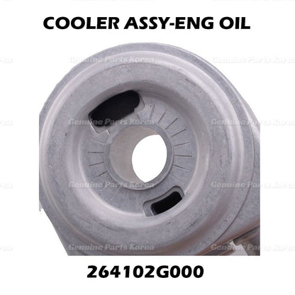 OEM Engine Oil Cooler 264102G000 for Hyundai Sonata Tucson Kia Sportage Optima