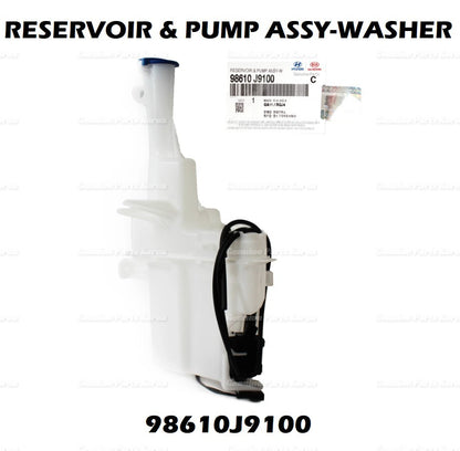 Genuine Wiper Washer Reservoir Tank 98610J9100 for Hyundai Kona 18-22