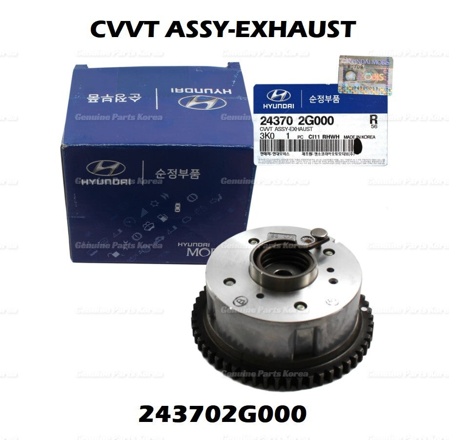 OEM Intake & Exhaust CVVT Gear 2435025000 & 243702G000 2P 1set for Hyundai Kia
