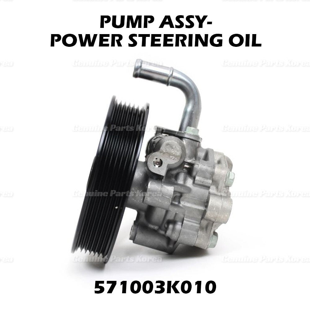 Genuine  Power Steering Pump 571003K010 for Hyundai Sonata 2.4L 2006 - 2010