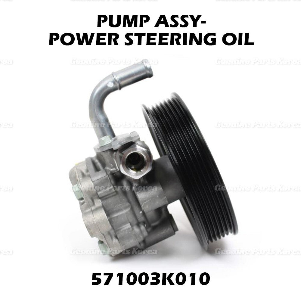 Genuine  Power Steering Pump 571003K010 for Hyundai Sonata 2.4L 2006 - 2010