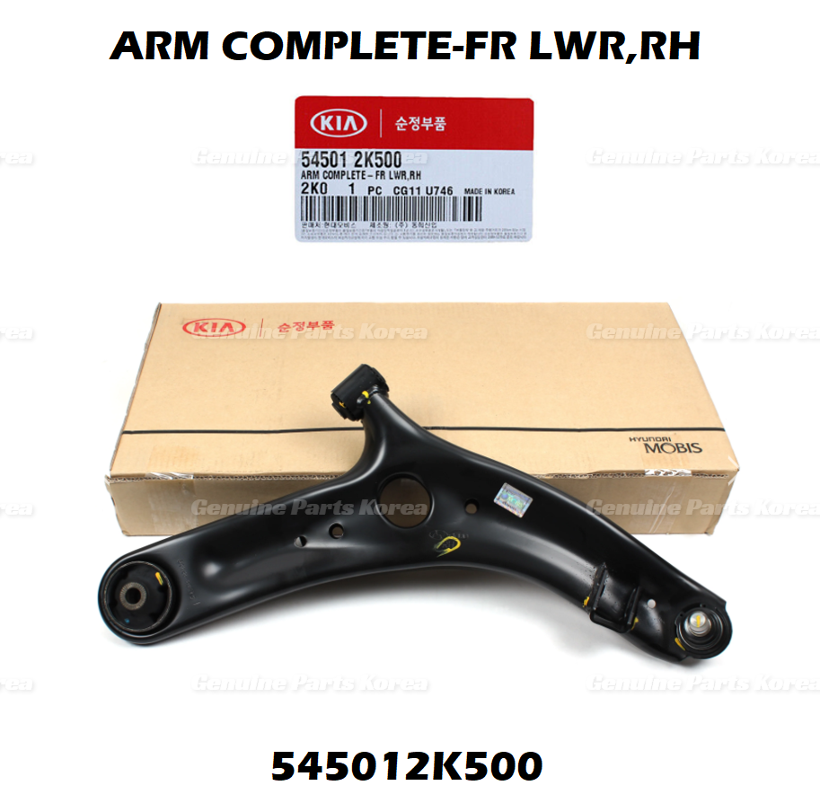 Genuine FRONT RH Control Arm Lower 545012K500 for Kia Soul 2010-2013