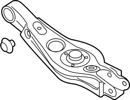 OEM REAR RH Arm Complete Lower 55211S8050 for Hyundai Palisade Kia Telluride