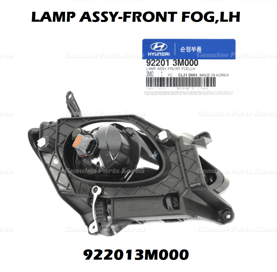 Genuine Fog Lights LH & RH 2P 1set for Hyundai Genesis Sedan 2009-2010