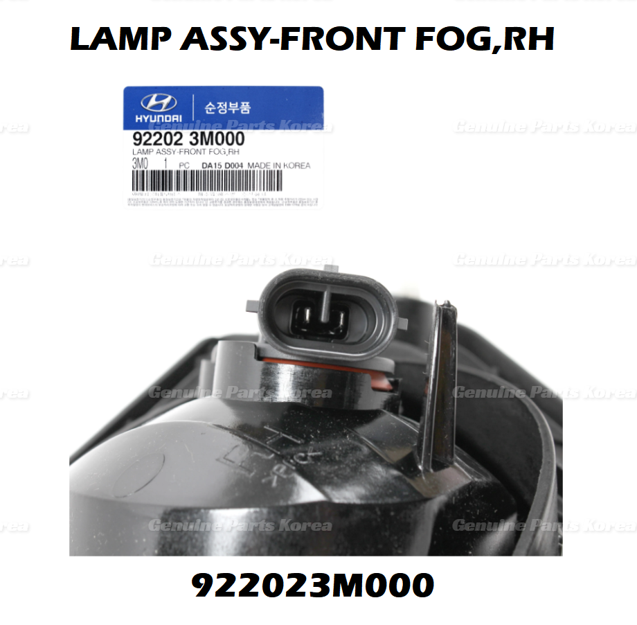 Genuine Fog Lights LH & RH 2P 1set for Hyundai Genesis Sedan 2009-2010