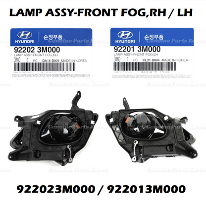 Genuine Fog Lights LH & RH 2P 1set for Hyundai Genesis Sedan 2009-2010