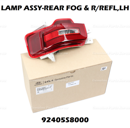 OEM Rear Bumper Backup Lamp Reflector LH 92405S8000 for Hyundai Palisade 20-22