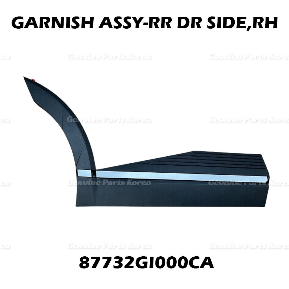 Genuine Rear Door Side Garnish RH 87732GI000CA for Hyundai Ioniq 5 2022-2023