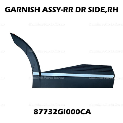 Genuine Rear Door Side Garnish RH 87732GI000CA for Hyundai Ioniq 5 2022-2023