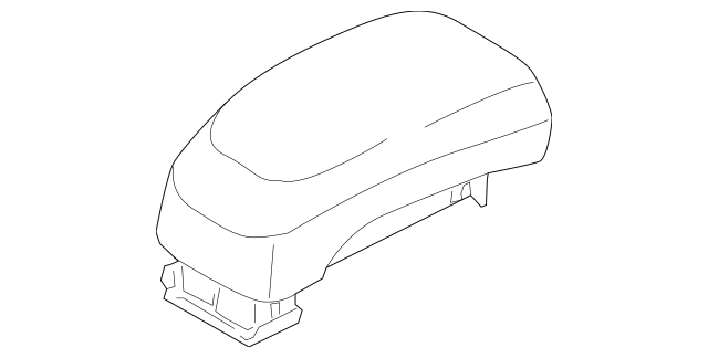 Genuine Center Armrest Black 846641F000Q8 for Kia Sportage 2005-2010