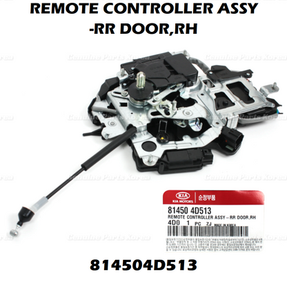 Genuine Power Sliding Door Controller REAR RIGHT 814504D513 for Hyundai Kia