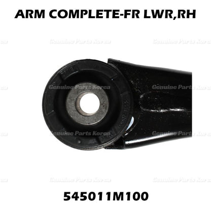 Genuine Control Arm Front Lower RH 545011M100 for Kia Forte Forte Koup 2010-13