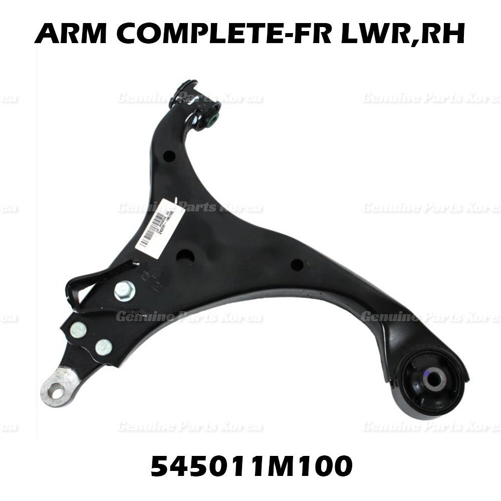 Genuine Control Arm Front Lower RH 545011M100 for Kia Forte Forte Koup 2010-13