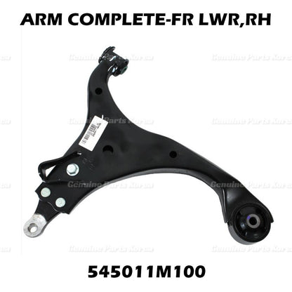 Genuine Control Arm Front Lower RH 545011M100 for Kia Forte Forte Koup 2010-13
