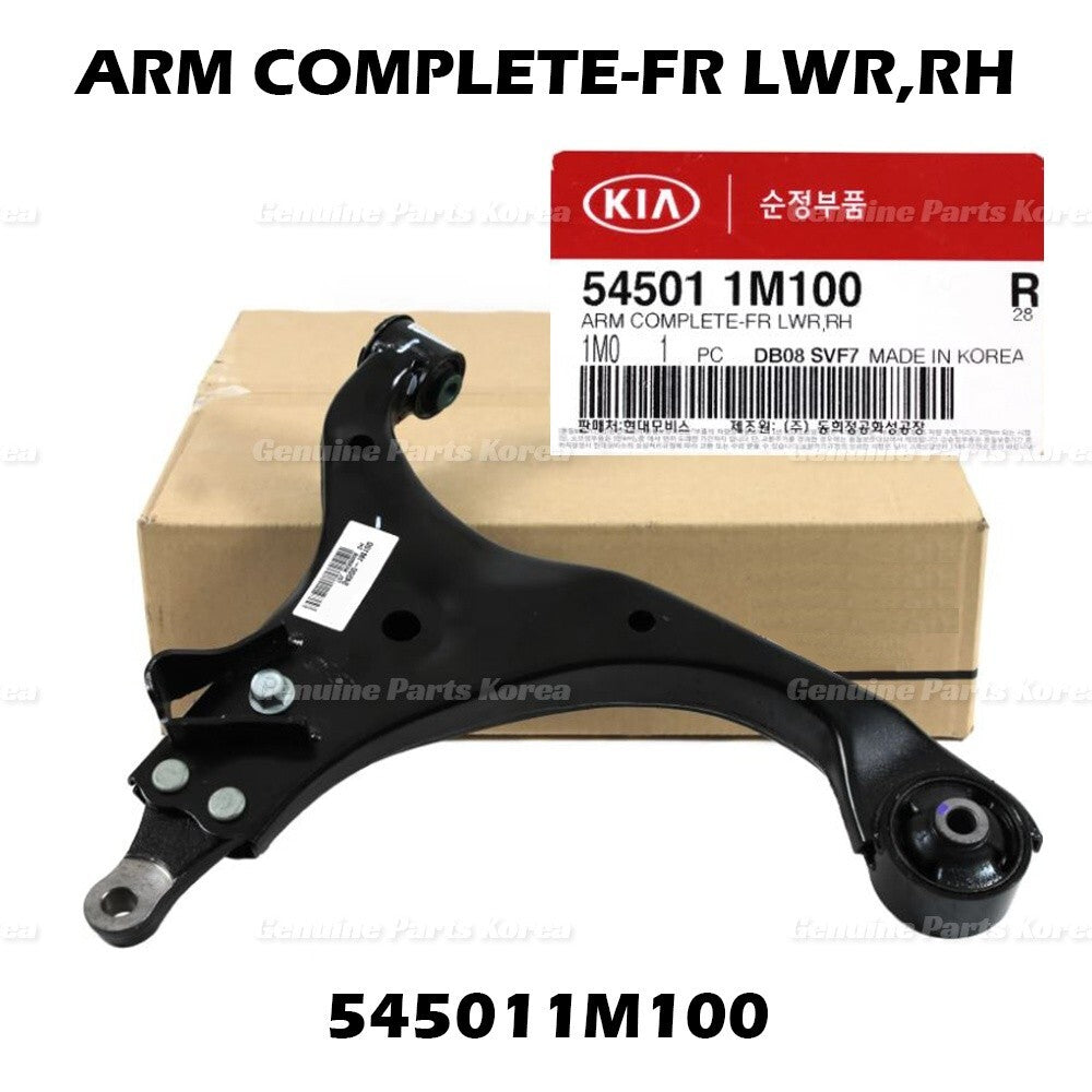 Genuine Control Arm Front Lower RH 545011M100 for Kia Forte Forte Koup 2010-13