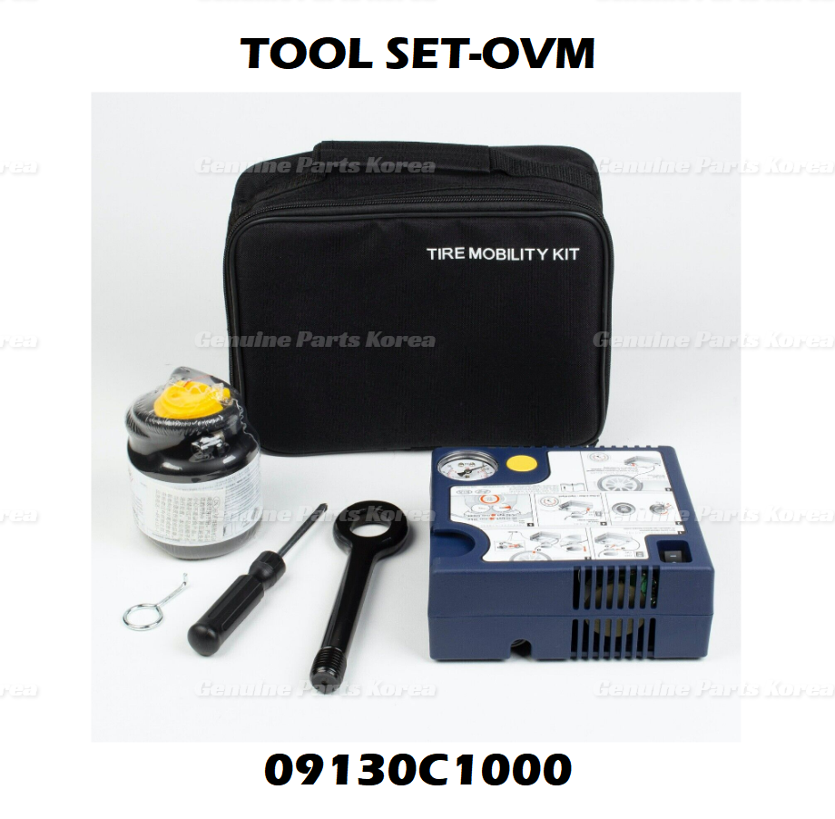 Genuine Tire Mobility Kit 09130C1000 for Hyundai Kia