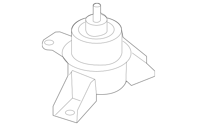 Genuine Front Right Engine Motor Mount 218102X000 for Kia Soul 2010-2013