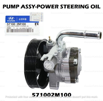 OEM Power Steering Pump 571002M100 for Hyundai Genesis Coupe 3.8L 2010-2016