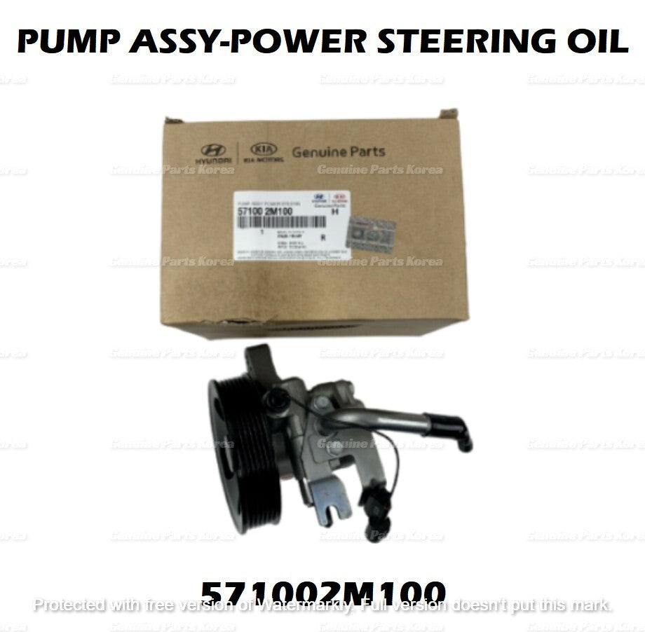 OEM Power Steering Pump 571002M100 for Hyundai Genesis Coupe 3.8L 2010-2016