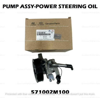 OEM Power Steering Pump 571002M100 for Hyundai Genesis Coupe 3.8L 2010-2016