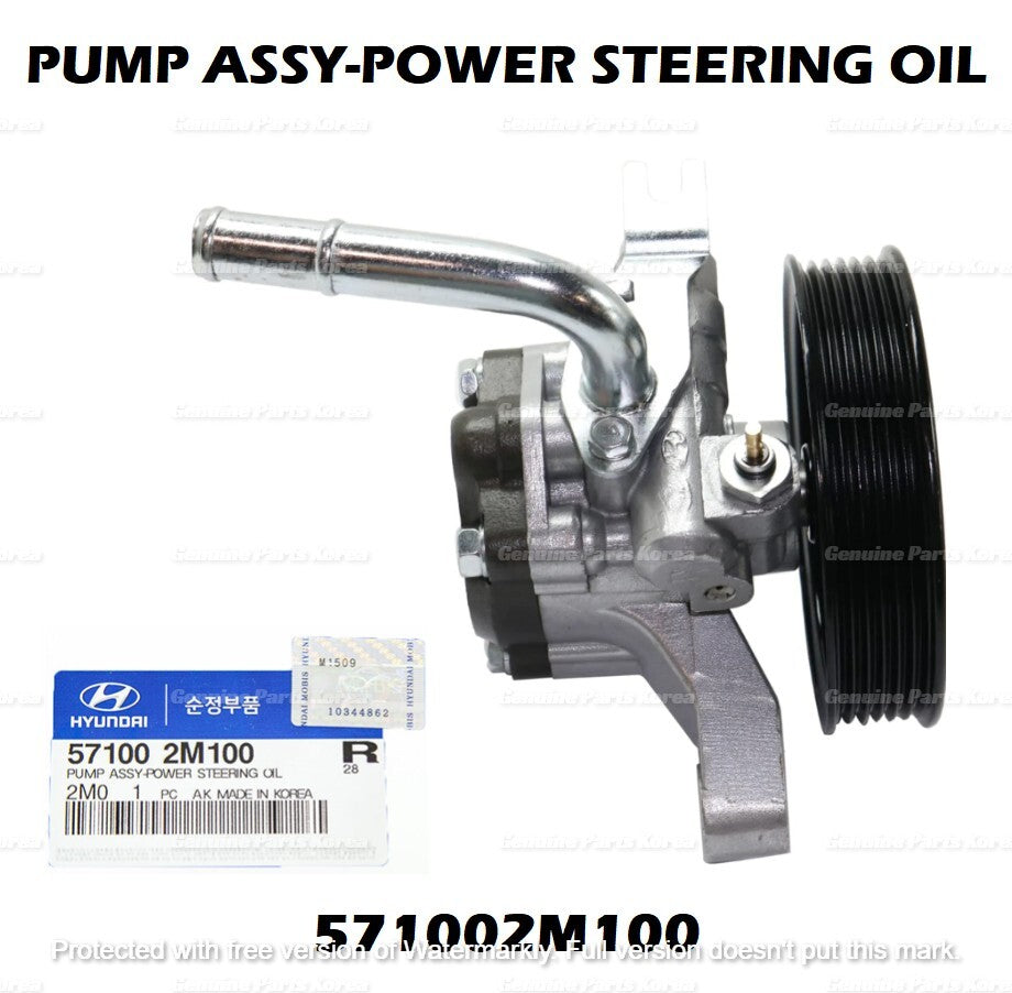 OEM Power Steering Pump 571002M100 for Hyundai Genesis Coupe 3.8L 2010-2016