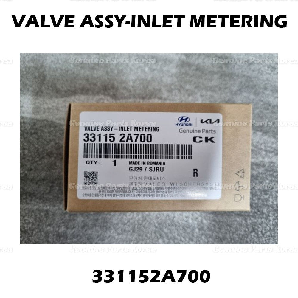 OEM Pressure Control Valve INLET METERING ASSY 331152A700 for Hyundai & Kia