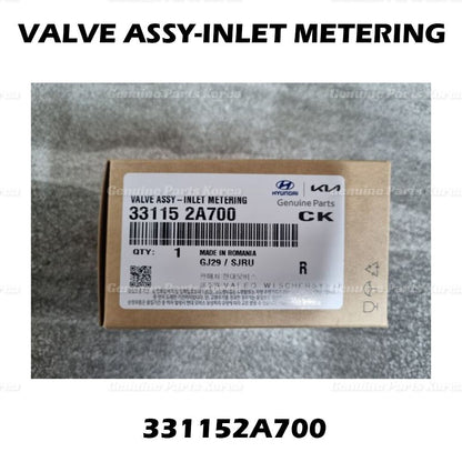 OEM Pressure Control Valve INLET METERING ASSY 331152A700 for Hyundai & Kia