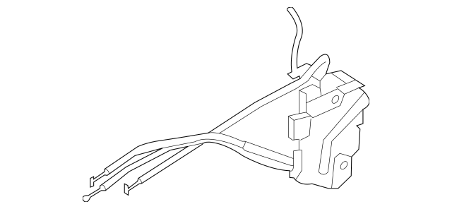 Genuine FRONT LEFT Door Lock Latch Actuator 813102K030 for Kia Soul 2011-2013