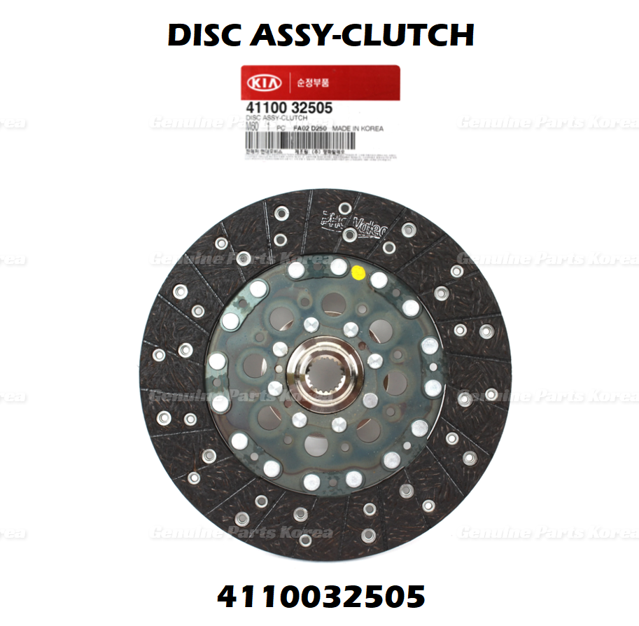 OEM Clutch & Disc Assy 4110032505 & 4130032500 2P 1set for Hyundai Kia 13-21