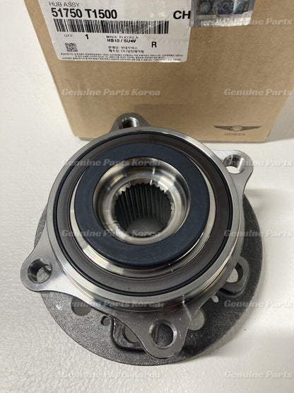 OEM Front Wheel Hub & Bearing 51750T1500 for Hyundai Genesis G80 GV80 21-22