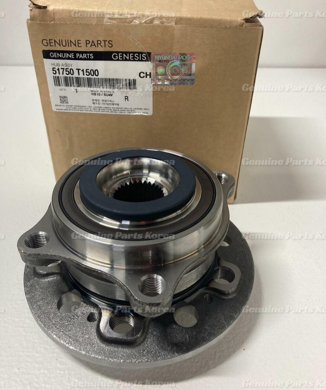 OEM Front Wheel Hub & Bearing 51750T1500 for Hyundai Genesis G80 GV80 21-22