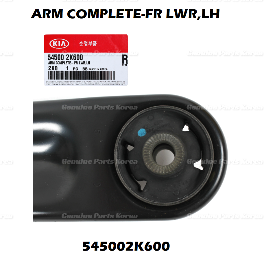 Genuine FRONT LOWER LEFT Control Arm 545002K600 for Kia Soul 2010-2013