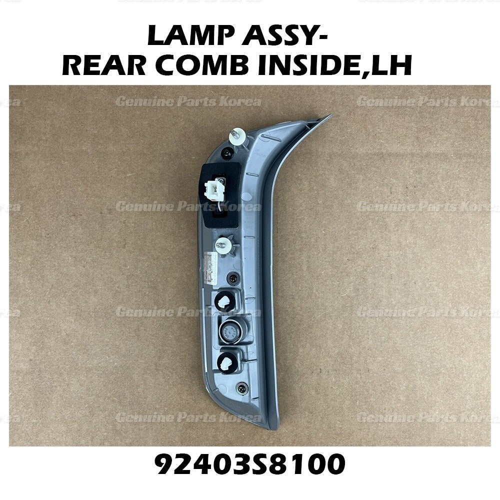 OEM LED TailLight Tail Lamp LH Trunk Mount 92403S8100 for Hyundai Palisade 20-22
