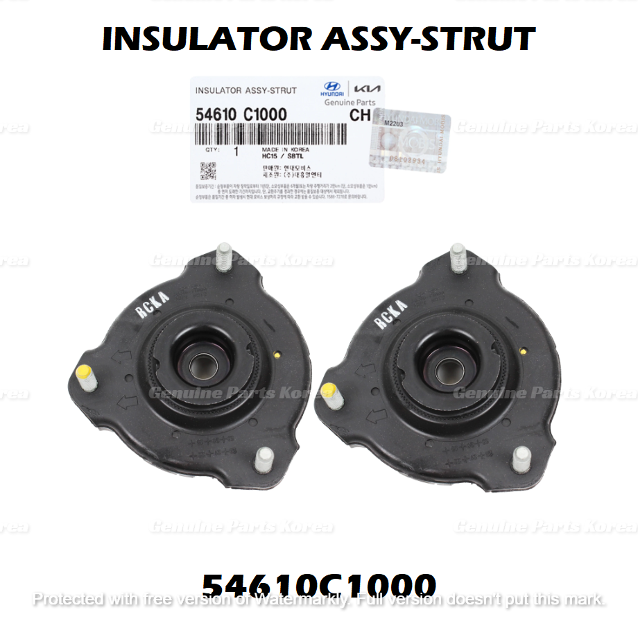 OEM Front Strut Mount Insulator 2P 54610C1000 for Hyundai Sonata Kia Optima