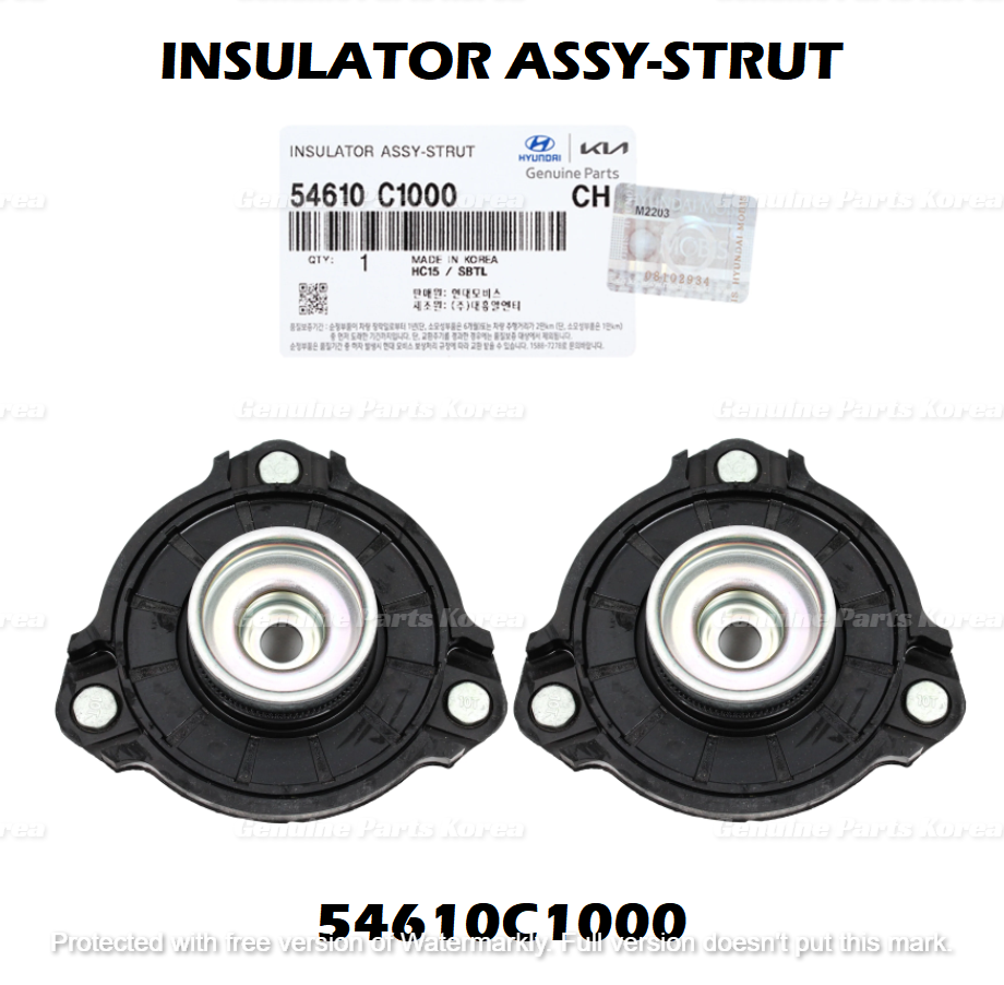 OEM Front Strut Mount Insulator 2P 54610C1000 for Hyundai Sonata Kia Optima