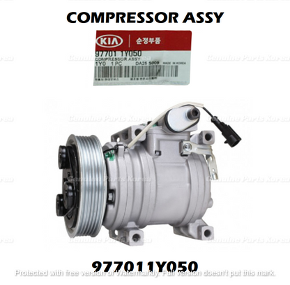 Genuine AC Compressor 977011Y050 for Kia Morning 2011-2014