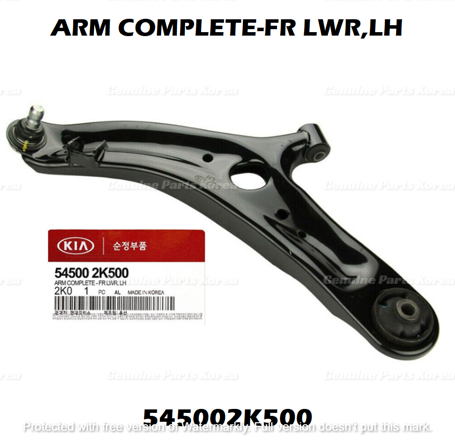 Genuine FRONT LOWER LEFT Control Arm 545002K500 for Kia Soul 2010-2013