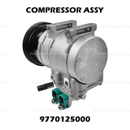 Genuine A/C Compressor 9770125000 for Hyundai Accent 1.5L L4 1998 - 2002
