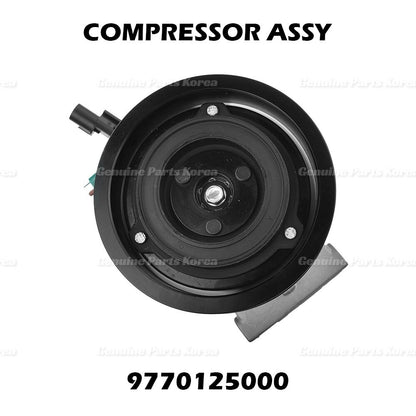 Genuine A/C Compressor 9770125000 for Hyundai Accent 1.5L L4 1998 - 2002