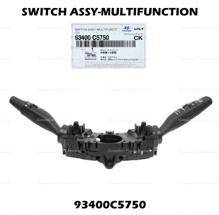 Genuine Column Combo Multi-Function Switch 93400C5750 for Kia Sorento 16-18