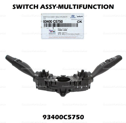 Genuine Column Combo Multi-Function Switch 93400C5750 for Kia Sorento 16-18